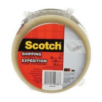 3M Tartan 92228 Light Duty 50 m x 48 mm Shipping/Packaging Tape (6 Rolls)