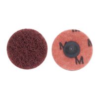 Norton Merit 64065 Non-Woven Quick Change  3 in. 100 Grit Buffing Disc (25 ct)