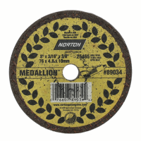 Medallion Type 01/41 3 in Cut Off Wheel 3/8 in Center Hole (5 ct)