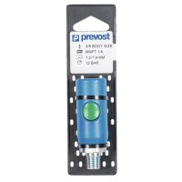 Prevost ERC 071251CP High Flow Interchange Silicone-Free Regular Quick Coupler