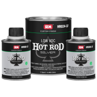 SEM HR020-LV Low VOC Hot Rod Matte Topcoat Silver Kit (1.5 Quart)