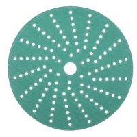 Sunmight Film 47414 Multi Hole Hook and Loop 6 in. 320 Grit Sanding Grip Disc (50 ct)