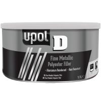U-POL 709 UP0709 Fine Metallic Polyester Filler (1.1 Liter)