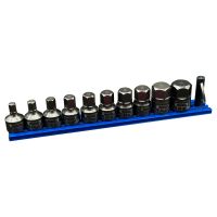 VIM Tools IMPACT-VM6 10 Piece Impact Metric Hex Driver Socket Set