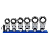 VIM Tools NORA150XL 6 Piece 12-Pt Nano Flex Offset Ratcheting Attachment