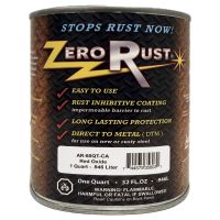 Zero Rust AR-60QT-CA Red High Solid Zero Rust Primer (Quart)