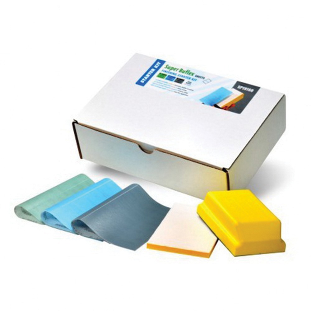 KOVAX Super Buflex SP19160 Hook & Loop Sanding Sheet Starter Kit