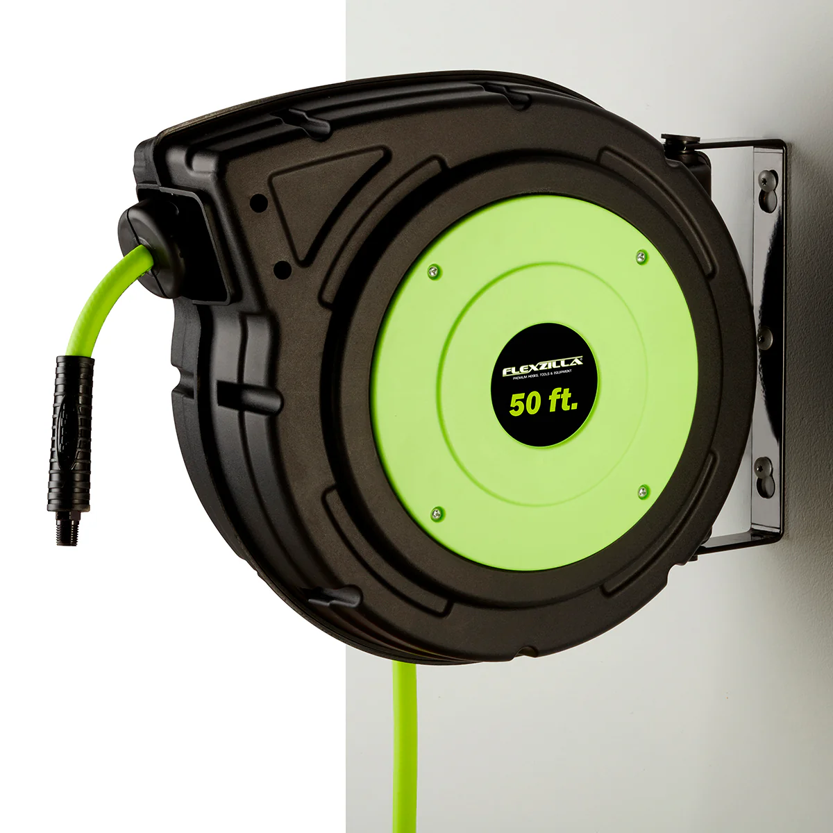 Flexzilla L8250FZ Retractable Air Hose Reel (50 ft.)