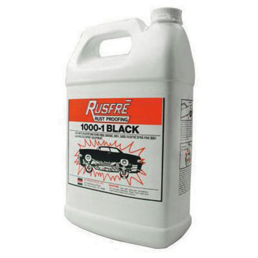 Rusfre 1000-1B All-Purpose Innerpanel Black Rustproofing (Gallon)
