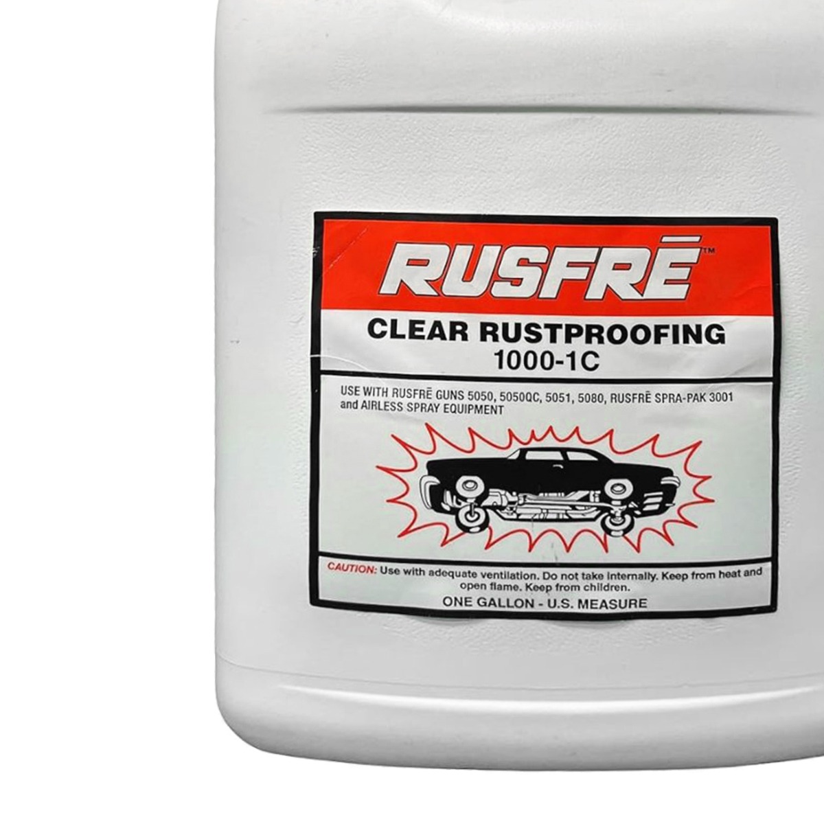 Rusfre 1000-1C All-Purpose Innerpanel Clear Rustproofing (Gallon)