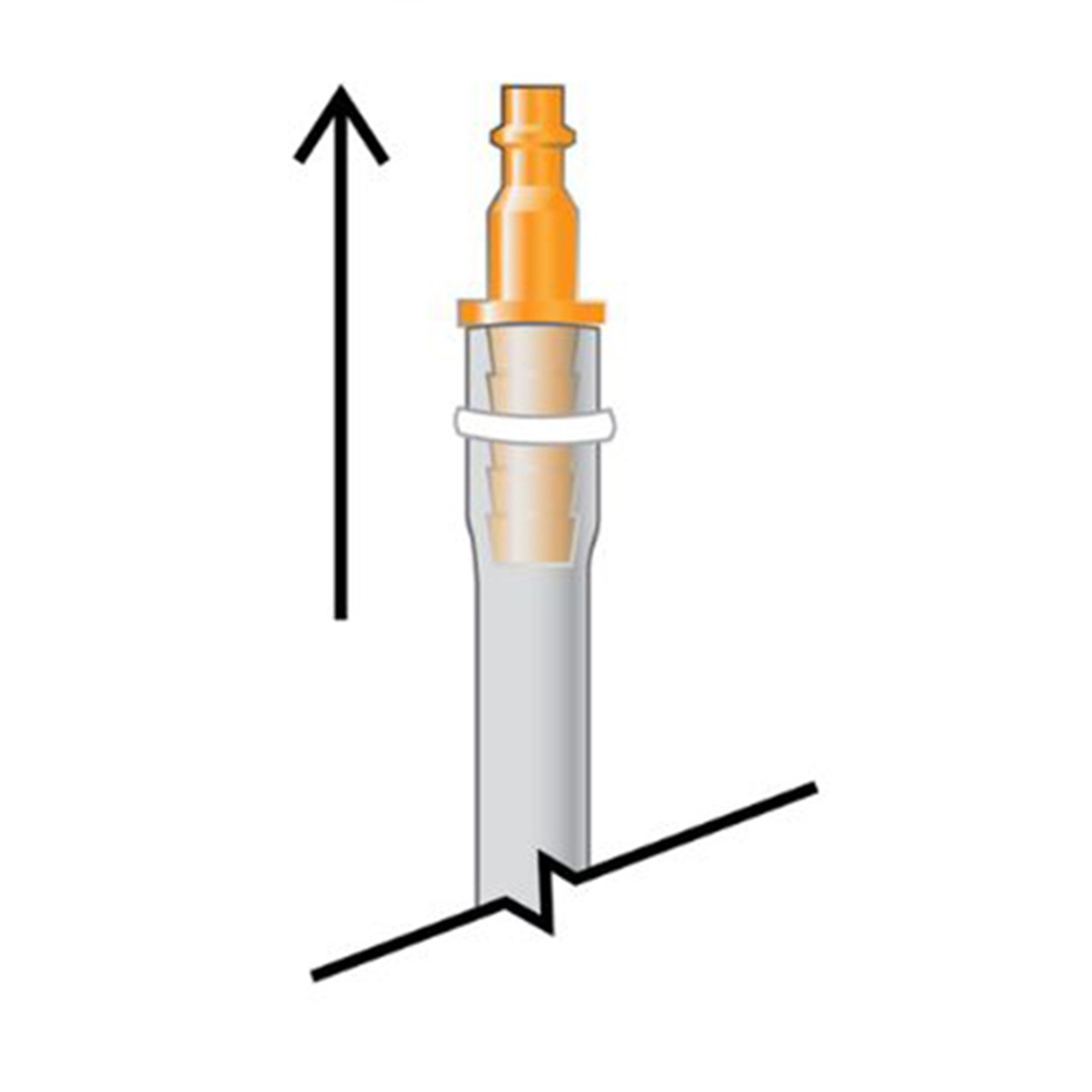 Rusfre 5050QC Mitey Bee Undercoat Gun with Quick Coupler